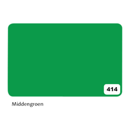 Folia Paper - Carton de vitrine Folia 1 face 48x68cm 380gr nr414 vert moyen