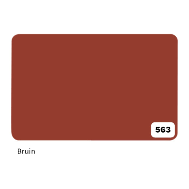 Folia Paper - Carton de vitrine folia 1z 48x68cm 380gr nr563 marron | 10 pièces