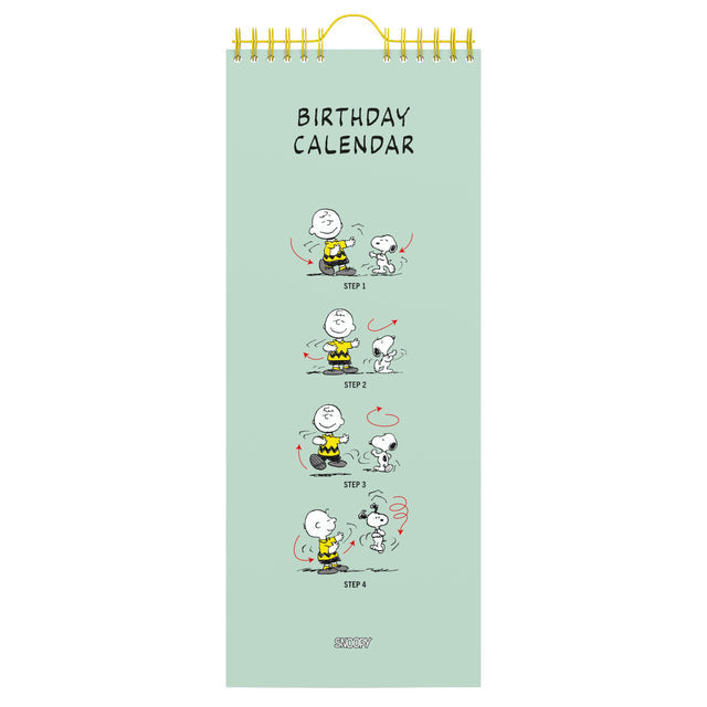 Lannoo - Calendrier d'anniversaire Lannoo Peanuts 130x325