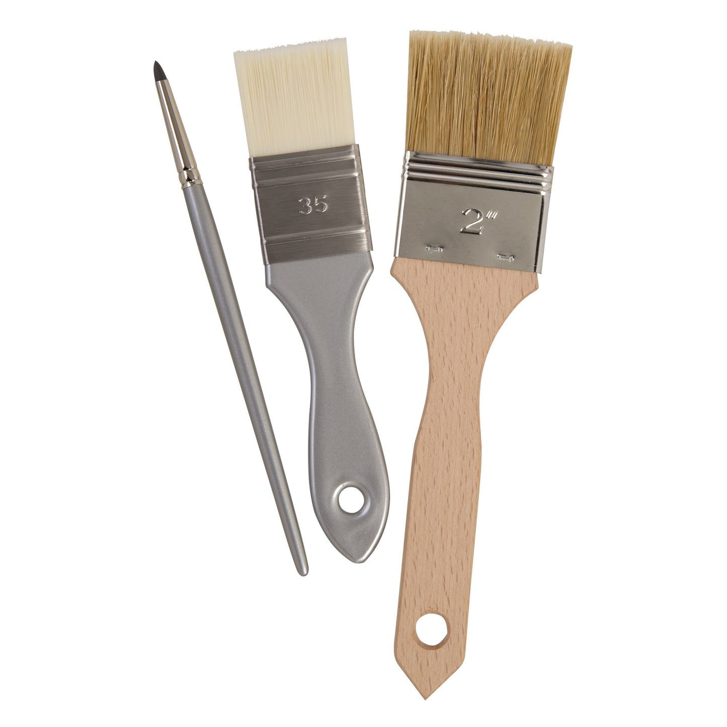 Zahn -  Penselenset pouring 3-delig