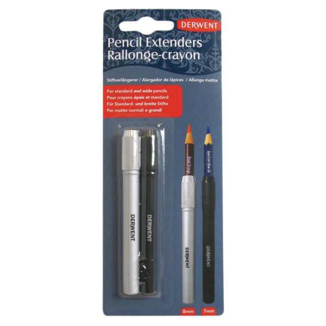 Derwent -  Potloodverlenger  7mm + 8mm (2 stuks) | 8 stuks