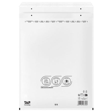 Jiffy - Enveloppe Comebag coussin d'air no. 20 370x480mm 100 pièces