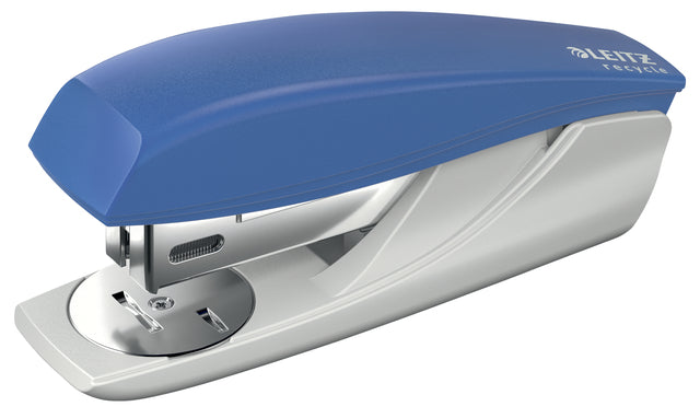 Leitz - Agrafeuse Nexxt Recycle petite 25 feuilles bleue