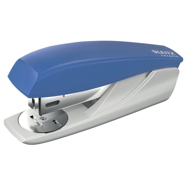 Leitz - Agrafeuse Nexxt Recycle petite 25 feuilles bleue | 6 pièces