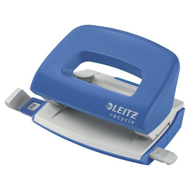 Leitz - Nexxt Recycle Mini Performator, 10 Blad, Blau