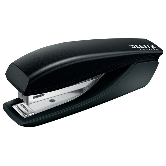 Leitz - Heftgerät Nexxt Recycle mini 10 Blatt schwarz | 24 Stück