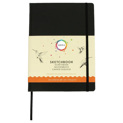 Qrea - Zeichenbuch A4 80 Blatt 100gr | 20 Stück