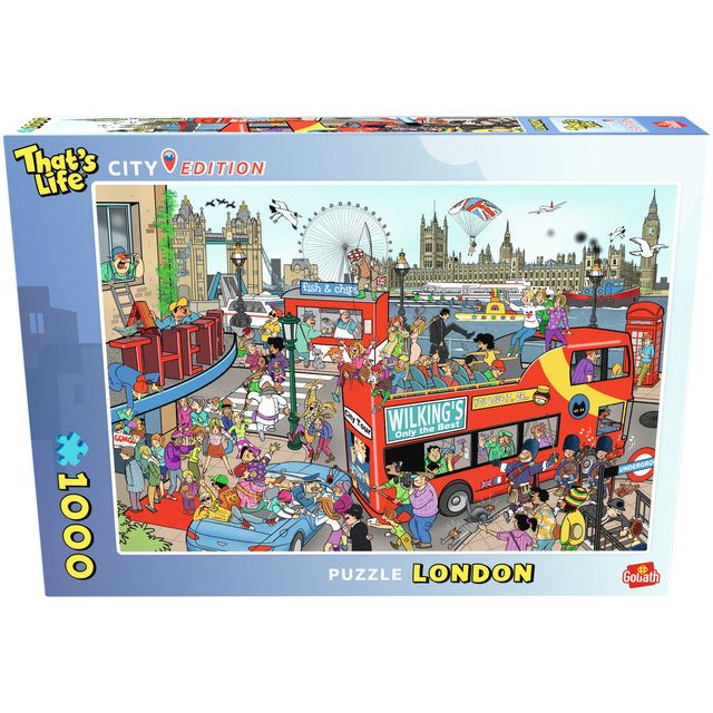 Goliath -  Puzzel that s life city london 1000 stukjes