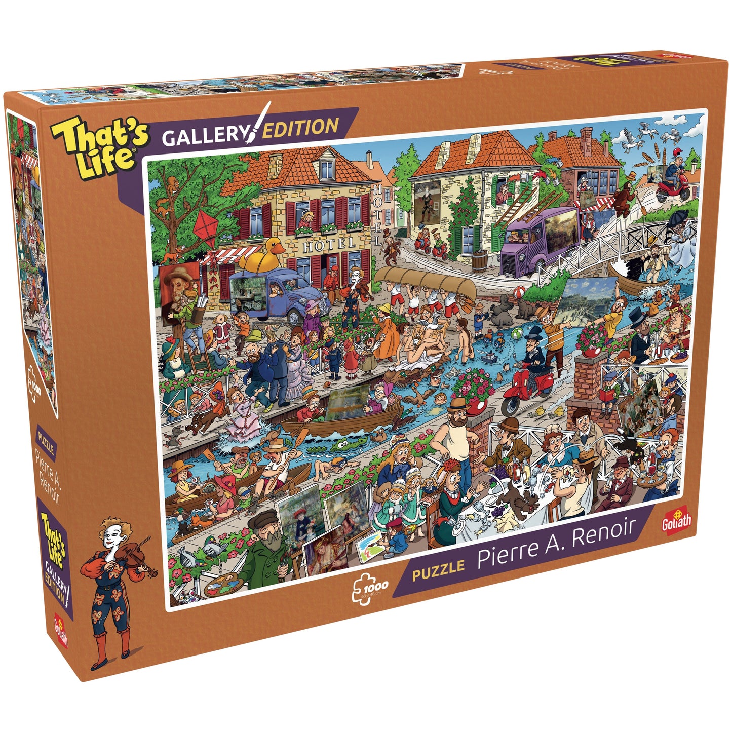 Goliath -  Puzzel that s life gallery edition pierre 1000st