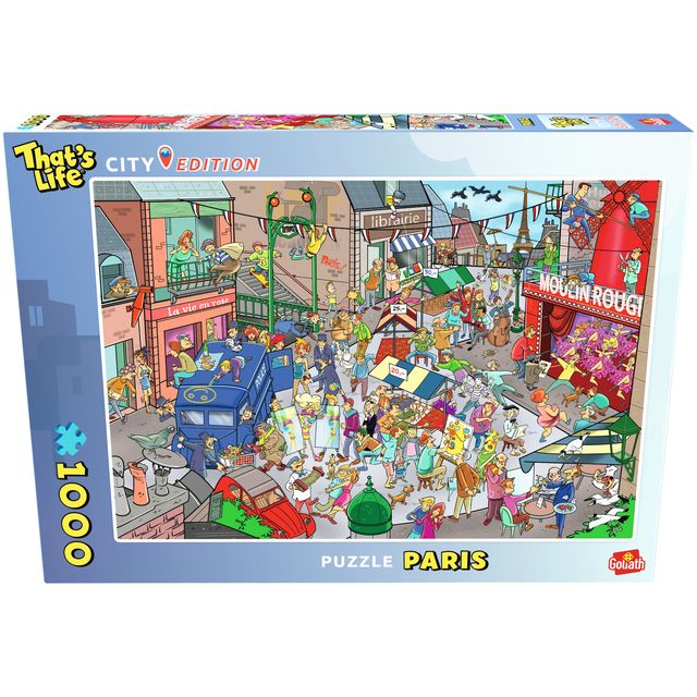 Goliath - Puzzle That's Life City Paris 1000 Teile