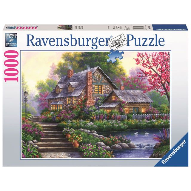 Ravensburger - Puzzle Romantic Cottage