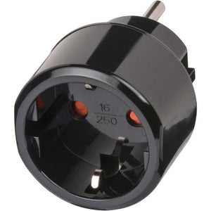 Brennerstuhl - Reisesteckeradapter USA mit schwarzer Erdung