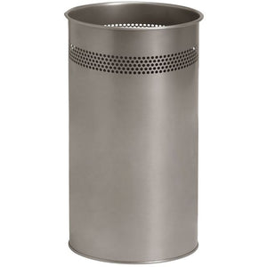 Brasq -  Papierbak  21 liter rvs zilver