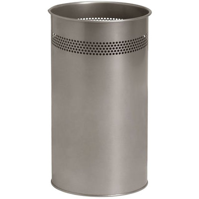Brasq -  Papierbak  21 liter rvs zilver