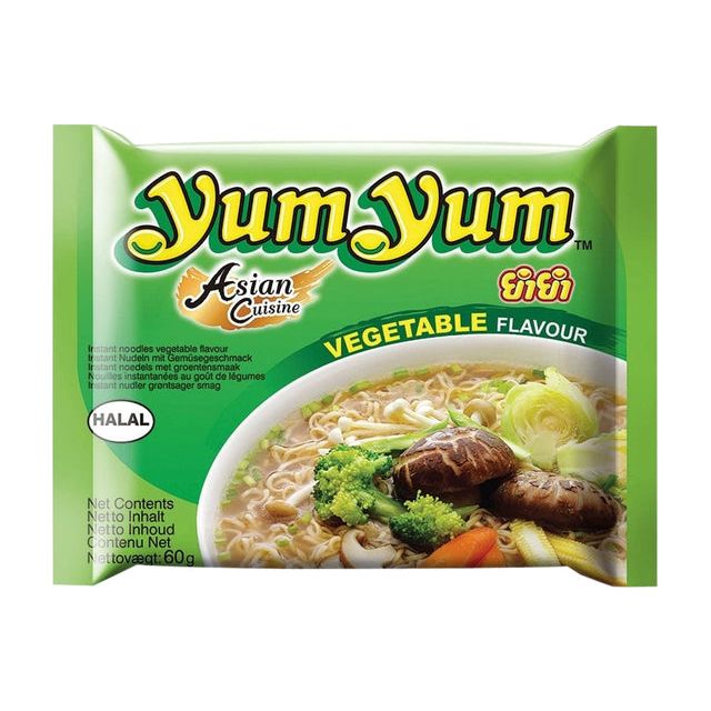 Yum yum - Nudeln Gemüse 60gr | 30 Stücke