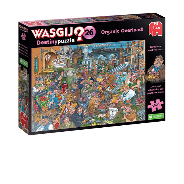 Jumbo - Puzzel wasgij destiny 26 organic overload 1000st