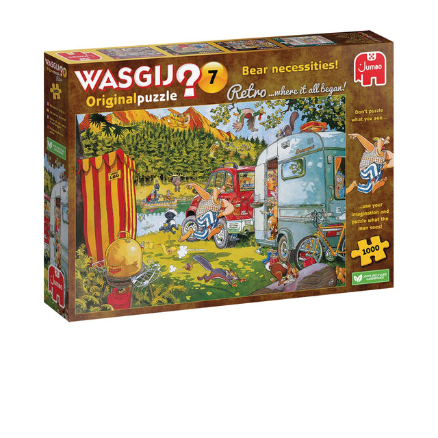 Jumbo - Puzzel wasgij retro original bereleuk hier 1000st