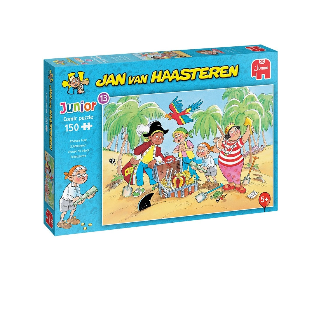 Jan van Haasteren - Puzzle Junior 13 Chasse au trésor 150 pièces