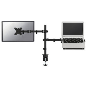 Neomounts - Bras pour écran avec support pour ordinateur portable FPMA-D550NOTEBOOK noir