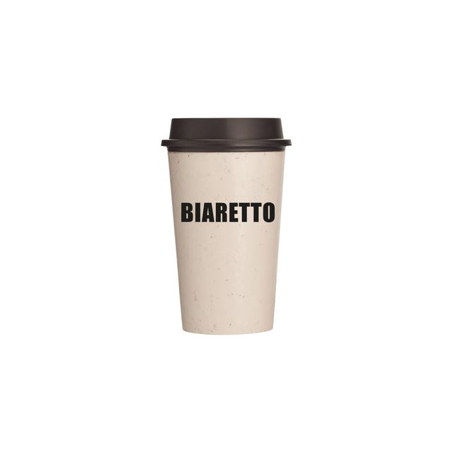 Biaretto - Now cup biaretto herbruikba beker met deksel 340ml | 8 stuks