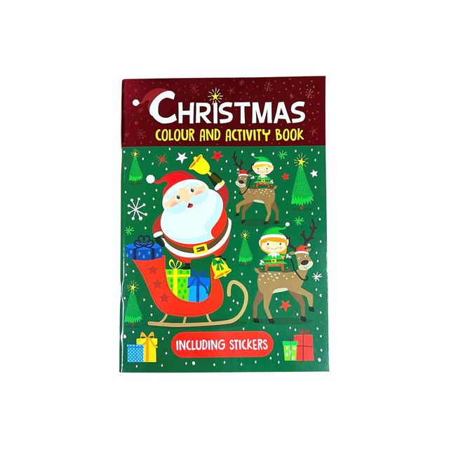 Office - Kleur- en activiteitenboek a4 kerst | 24 stuks