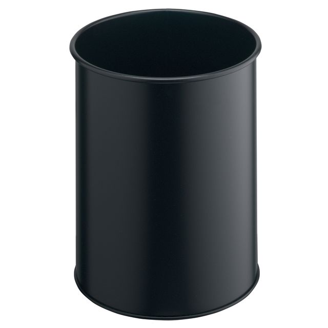 Durable -  Papierbak  330101 15liter rond zwart