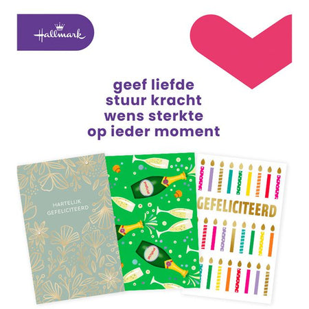Hallmark - Recharge de cartes de vœux Félicitations 6 cartes