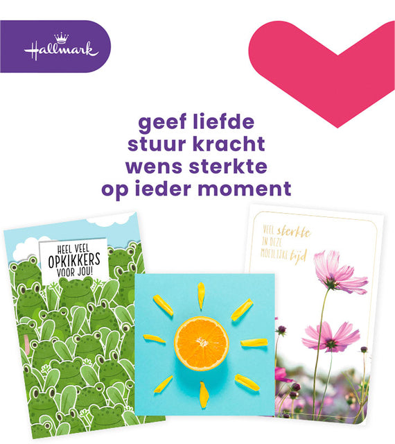 Hallmark – Grußkarten-Nachfüllset „Gute Besserung/Viel Glück“, 12 Karten
