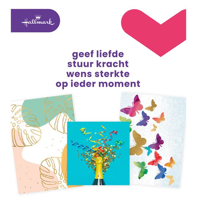 Hallmark - Recharge de cartes de vœux vierges 8 cartes
