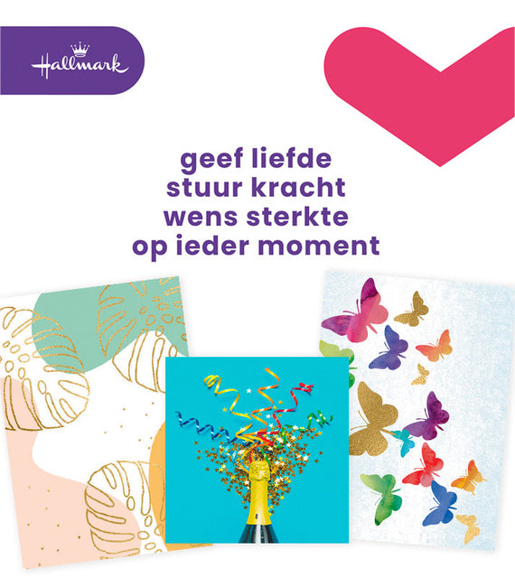 Hallmark – Grußkarten-Nachfüllset, blanko, 8 Karten