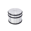 BRASQ -  Deurstopper met rubberen ringen rvs | 10 stuks