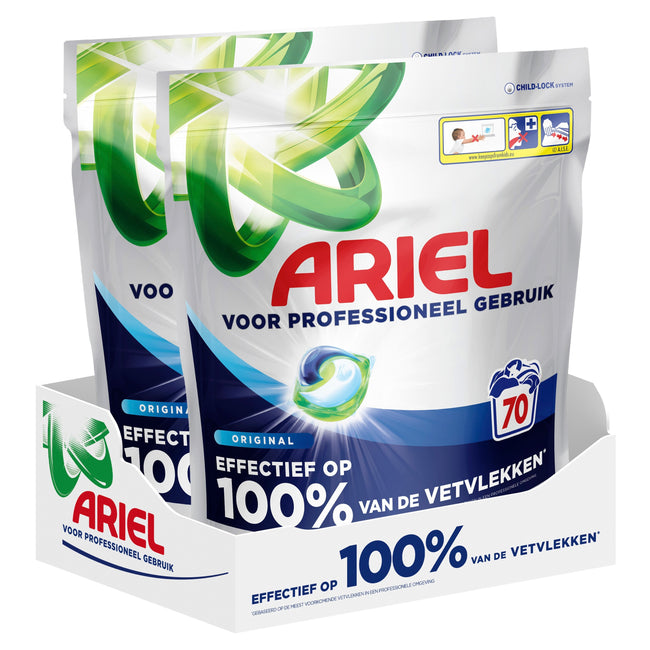 Ariel - Lessive prof all-one régulière 70 dosettes