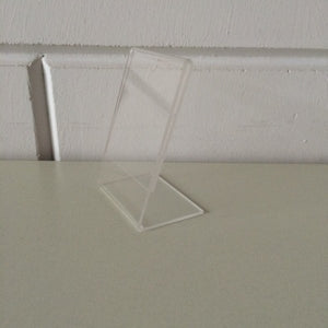 Klika -  L-standaard acryl bxh 60x80mm Staand