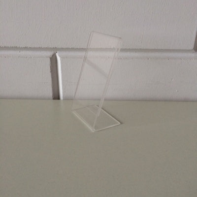 Klika - Acrylique standard L lxh 65x110mm. Debout