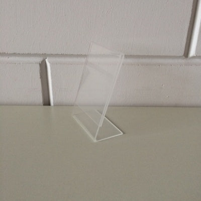 Klika -  L-standaard acryl bxh 75x105mm A7 staand