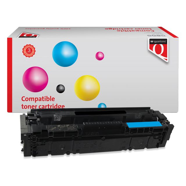 Quantore - Tonerkartridge pour HP W2211x Cyan