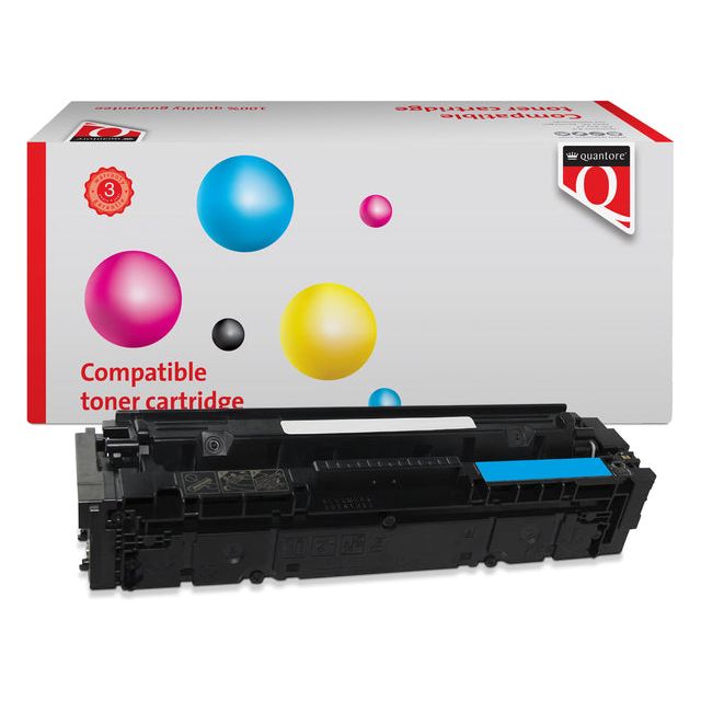 Quantore - Tonerkartridge pour HP W2211A Cyan