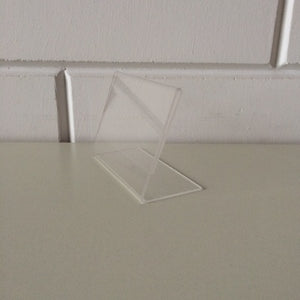 Klika -  L-standaard acryl bxh 105x74mm A7 Liggen