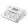 Brother - Imprimante d'étiquettes P-touch TZe PT-D410 de bureau qwerty 18mm blanc en étui