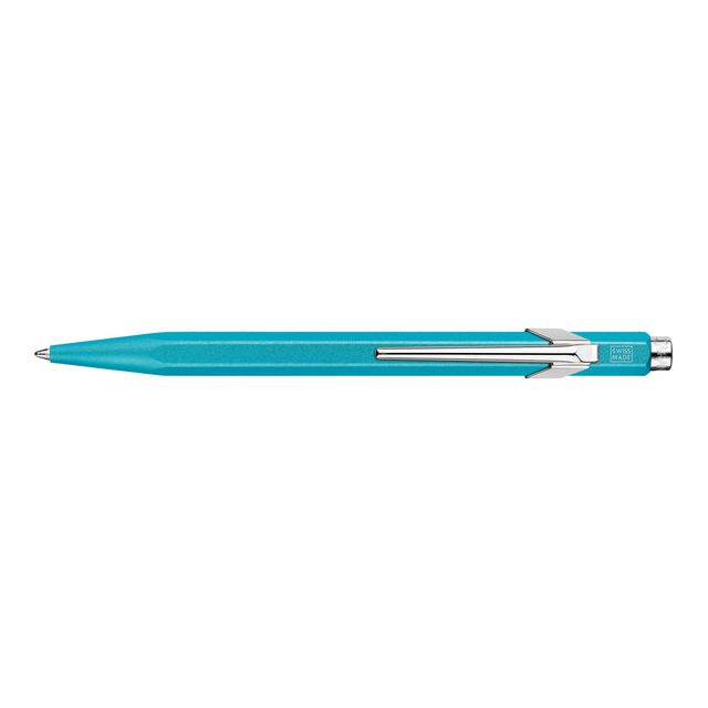 Caran d'ache - Balpen caran d'ache colormat-x 849 turquoise