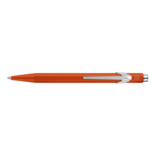 Caran d'ache - Balpen caran d'ache colormat-x 849 oranje