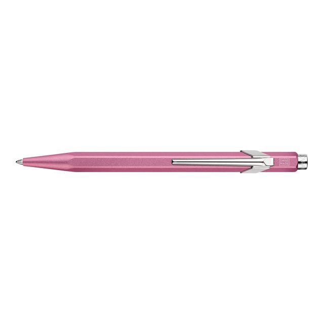 Caran d'ache - Balpen caran d'ache colormat-x 849 roze | 2 stuks