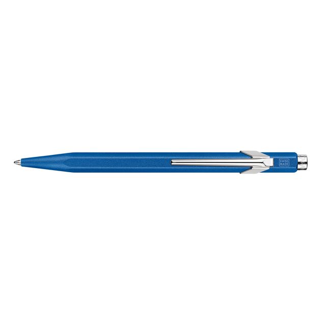 Caran d'ache - Stylo bille Colormat-X 849 bleu