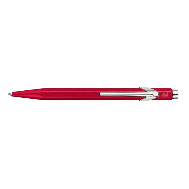 Caran d'ache - Stylo bille Colormat-X 849 rouge | 2 pièces