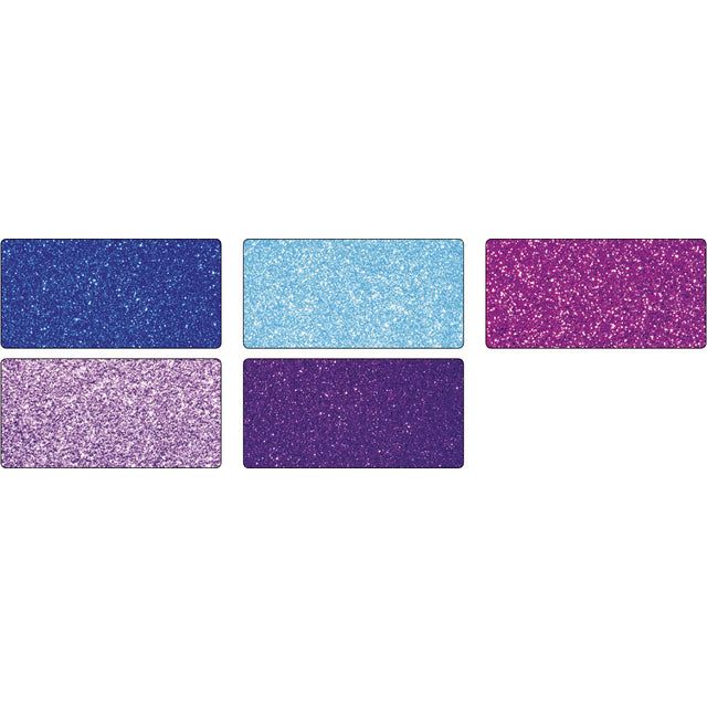 Folia Paper - Glitterkarton folia 50x70cm 300gr 5vel ice assorti