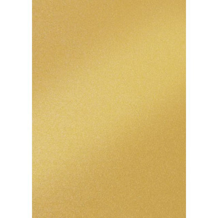 Folia Paper -  Fotokarton folia 50x70cm parelmoer 65 goud | 10 stuks