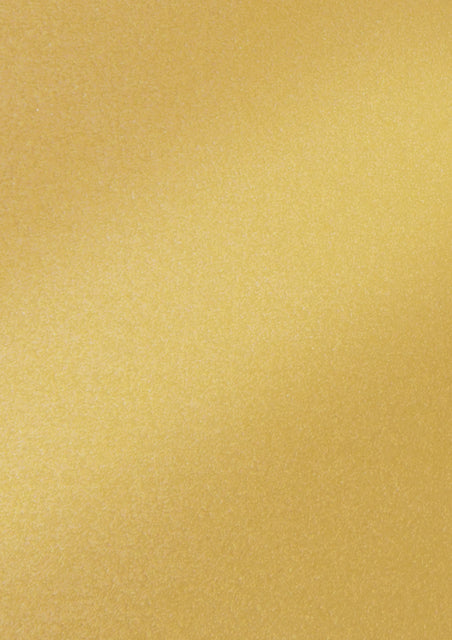 Folia Paper -  Fotokarton folia 50x70cm parelmoer 65 goud | 10 stuks