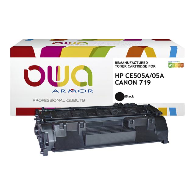 OWA - Tonercartridge OWA HP CE505A Schwarz