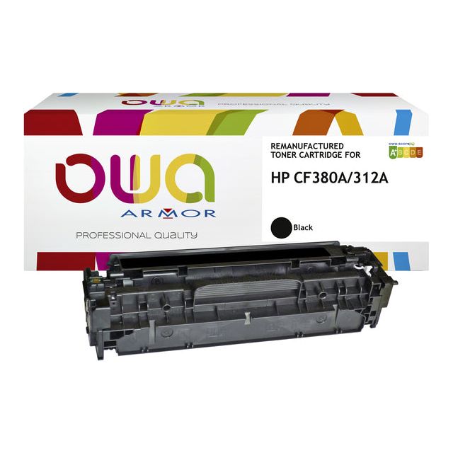 OWA - Tonercartridge OWA HP CF380A Schwarz