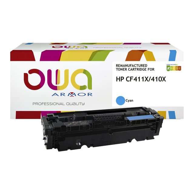 OWA - Tonercartridge OWA HP CF411X Blau